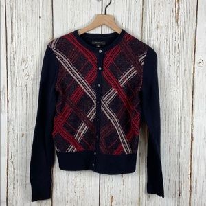 Ann Taylor Wool Blend Button Down Cardigan